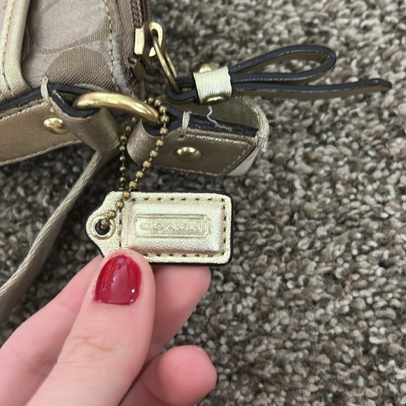 Coach Poppy Glam Glitter Crossbody Purse - Picture 5 of 6